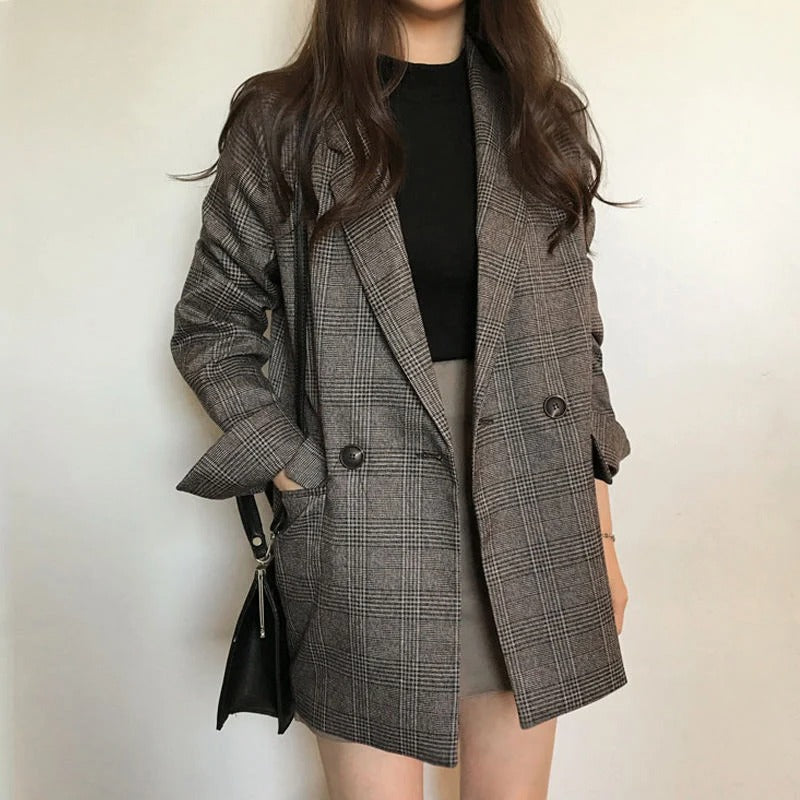 Elegante Blazer-Jacke mit Knöpfen für Damen | Perfekt für den Alltag