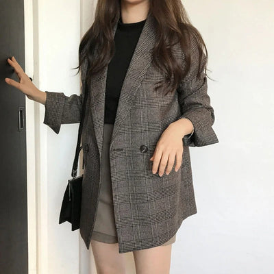 Elegante Blazer-Jacke mit Knöpfen für Damen | Perfekt für den Alltag