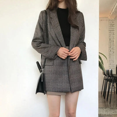 Elegante Blazer-Jacke mit Knöpfen für Damen | Perfekt für den Alltag