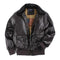 Lester - Winter Vintage Leder Motorradjacke