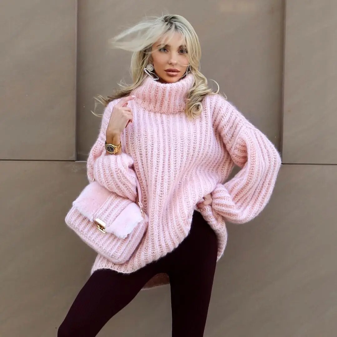 Eleganter Pullover in Übergröße für Frauen